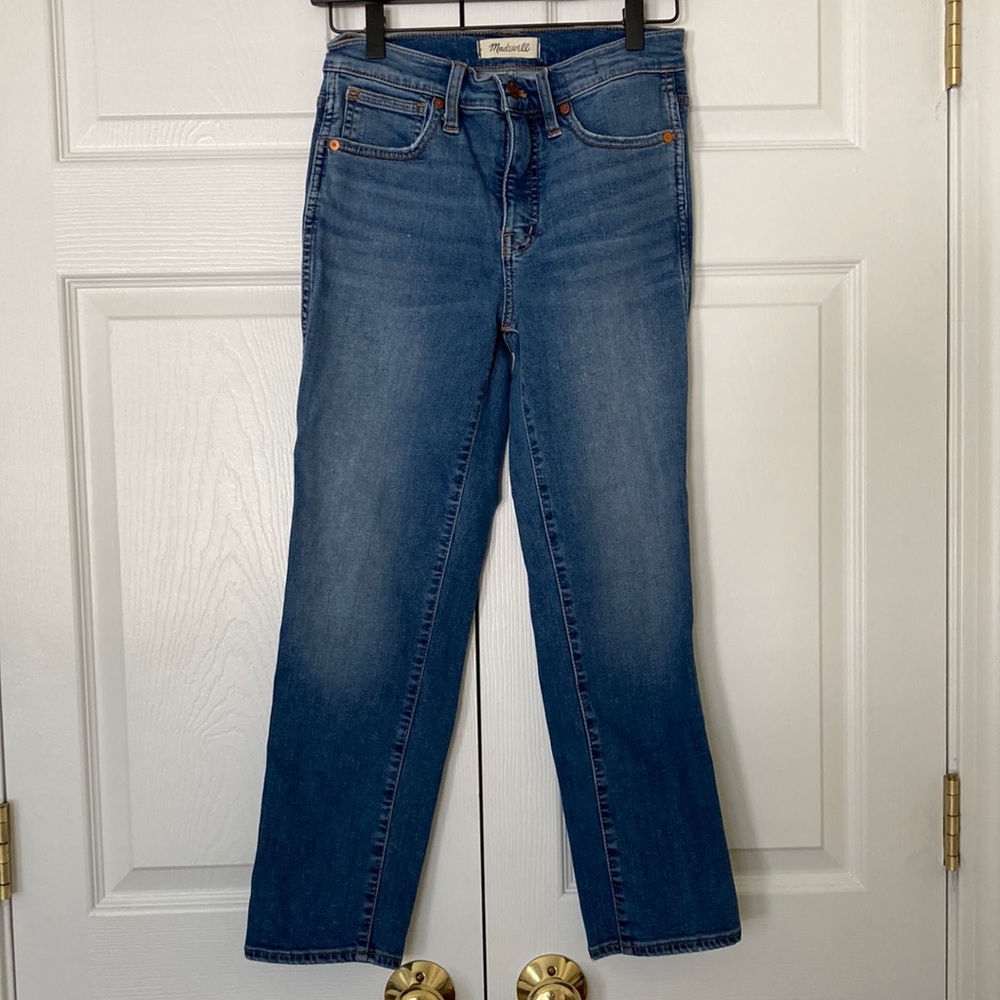 Madewell Petite Stovepipe Jeans 25P
